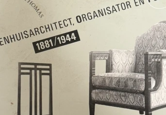 Art Deco Amsterdamse School Lounge Chair by Cornelis van der Sluys, 1918